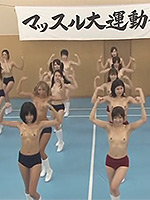 Japanese girls compete in a hands free blowjob contest